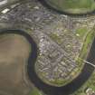General oblique aerial view of the city centred on the Riverside area, Stirling, taken from the S.