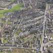 General oblique aerial view of Tillicoultry, centred on area between High Street and Jamieson Gardens, comprising Stirling Street, Ochil Street, Hamilton Street and Hill Street, taken from the W