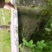 Detail of sluice to N of mill