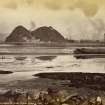 View from South-West.
Titled: 'Dumbarton Castle and Pier. 1161. J.V'.
