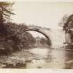 Page 3/2. General view of Old Bridge, Doon.
Titled 'Auld Brig O' Doon.'
PHOTOGRAPH ALBUM NO 146 : THE ANNAN ALBUM Page 3/2