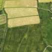 Oblique aerial view of the cropmarks of the settlement, taken from the ENE.