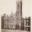 Page 26v/5 View of Evangelical Union Chapel, Dundas Street, Glasgow.
Titled 'Evangelical Union Chapel (1856) Dundas Street, John Burnet Archt.'
PHOTOGRAPH ALBUM No.146: THE THOMAS ANNAN ALBUM.