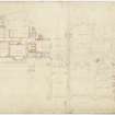 Culzean Castle.
Plan of ground floor.
Inscr: 'Culzean Castle. Ground Plan. Wardrop & Reid, Edinbr. June 1877'.