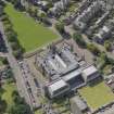 Oblique aerial view of the academy taken from the E.