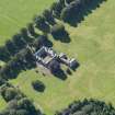 General oblique aerial view of the Panmure  Estate, centred on the house, taken from the NE.