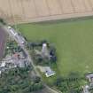 General oblique aerial view of the village of Kirton of Craig, centred on Kirton of Craig Church, taken from the E.