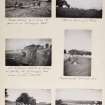 Six photographs showing daily activities at Kilcreggan Camp in 1902.

