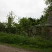 Rothiemay Castle kiln barn from the NW
