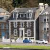 View from E (taken from ferry) showing 5 Battery Place, Rothesay, Bute