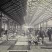 View of plant house during the constructions of Granton Gasworks in 1902. 
PHOTOGRAPH ALBUMS NO.207: SCOTTISH GAS COLLECTION, GRANTON GASWORKS ALBUMS 
