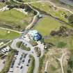 Oblique aerial view of Castle Stuart Golf Course, taken from the ENE.