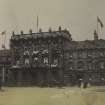 View of no.s 37-42 St Andrew Square, decorated for the coronation of Edward VII
PHOTOGRAPH ALBUM NO. 76: THE CORONATION ALBUM p.9