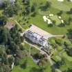 Oblique aerial view of Rossdhu House, taken from the WSW.