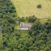 Oblique aerial view of Cessnock Castle, taken from the NE.