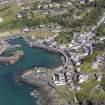 General oblique aerial view of Portpatrick Harbour, taken from the SSE.