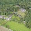 Oblique aerial view of Abercorn Church, taken from the SE.