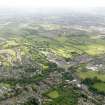 General oblique aerial view of Clydebank centred on Clydebank and District Golf Course, taken from the N.