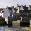 View of old quays, Victoria Street, Stromness, taken from the NE.