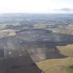 General oblique aerial view of Letham Moss, taken from the N.