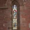 East window in South Transept Memorial Chapel, St Paul 1893 by Morris & Co.