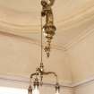 Interior. 1st floor, Lady Noble's bedroom (now used as sitting room), detail of light fitting