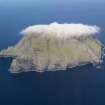 General oblique aerial view of St Kilda, centred on the island of Soay, taken from the S.