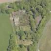 Oblique aerial view of Earlshall, taken from the S.