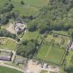 Oblique aerial view of Lauriston Castle, taken from the ENE.