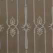 Detail of iron balusters.
