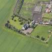 Oblique aerial view of Ballencrieff Granary, taken from the ENE.