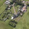 Oblique aerial view of Greywalls Country House, taken from the NE.