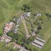 Oblique aerial view of Greywalls Country House, taken from the SW.