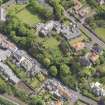 Oblique aerial view of North Berwick Priory, taken from the NW.