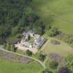 Oblique aerial view of Blair Adam Country House, taken from the SE.