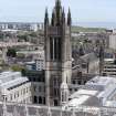 View from south of Marischal College Kirk spire, taken from St Nicholas House.
