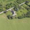Oblique aerial view of Bolton Muir Country House, taken from the SW.