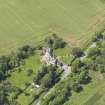 Oblique aerial view of Bolton Muir Country House, taken from the E.