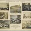 Eight mounted photographs showing interior and exterior views of The Edinburgh Ladies' College, Edinburgh. 
Titled: 'The Edinburgh Ladies' College. Edinburgh Merchant Company Schools No3'.