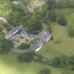 Oblique aerial view of Cumbernauld House, taken from the S.