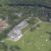 Oblique aerial view of Taymouth Castle, taken from the S.