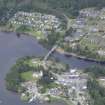 Oblique aerial view of Kenmore Bridge, taken from the SW.