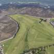 General oblique aerial view of Dunbar, Winterfield Golf Club, looking NE.
