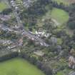 General oblique aerial view of Inveresk Village Road centred on the Manor House, looking to the S.