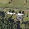 Oblique aerial view of Chatelherault Hunting Lodge, taken from the SE.