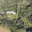 Oblique aerial view of Candacraig House, taken from the S.