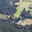 Oblique aerial view of Aboyne Castle, taken from the N.