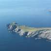 Oblique aerial view of Sumburgh Lighthouse, looking SW.