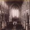 Edinburgh, St. Mary's Cathedral, interior view titled: 'St. Mary's Cath, Edinburgh, Looking east. 3119. G.W.W.