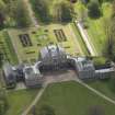 Oblique aerial view of Haddo House, looking to the SE.